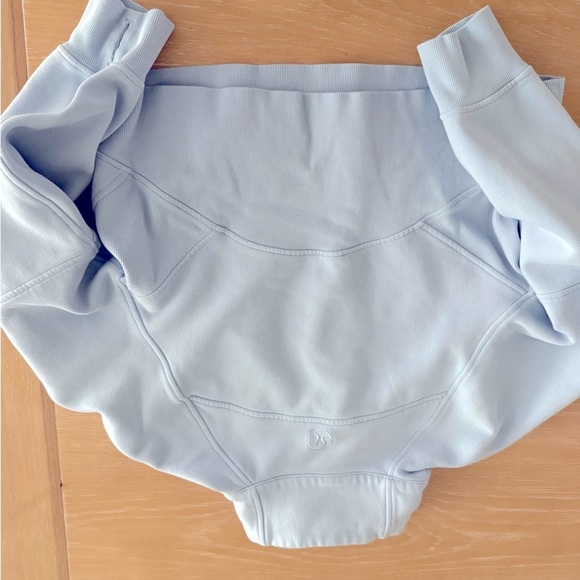 lululemon Scuba Oversized Funnel Neck cropped half zip, xs/s - Picture 5 of 5